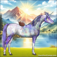 Horse Color:Nacre Watercolor White Spotted Brown Ice Onyx 