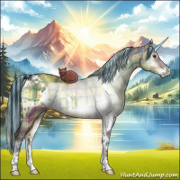 Horse Color:Painted Plaid  White Spotted Brown Onyx Mushroom Sabino 
