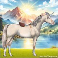 Horse Color:Silver Sable Champagne Dun Tobiano 