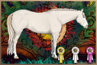 Horse Color:Smoky Creme Dun Splash