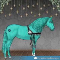 Horse Color:Watercolor Black 