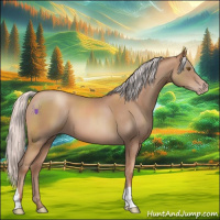 Horse Color:Silver Classic Champagne 