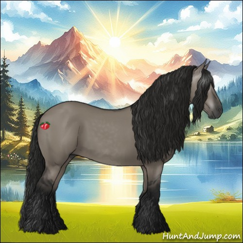 Horse Color:Gray Grullo