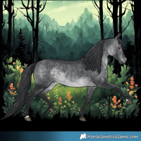 Horse Color:Brown Chinchilla 