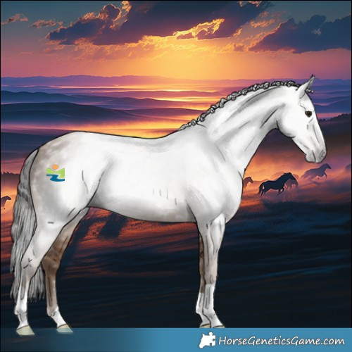 Horse Color:Gray Classic Champagne 