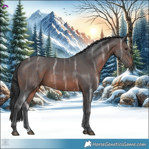 Horse Color:Brown Ice