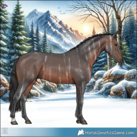 Horse Color:Brown Ice 