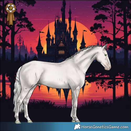 Horse Color:Platinum Gold Cream Champagne 
