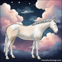 Horse Color:White Spotted Silver Amber Champagne Snowdrop Pearl Splash Tobiano Snowflake VarnishRabicano 