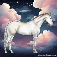 Horse Color:Gray Silver Classic Cream Champagne Pearl Dun Splash Tobiano 