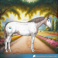 Horse Color:Chestnut Splash Appaloosa