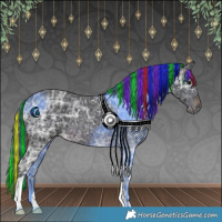 Horse Color:Painted Brown Ice 