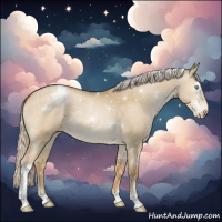 Horse Color:Gray White Spotted Silver Buckskin Pearl Dun Tobiano Snowflake VarnishRabicano 
