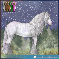 Horse Color:Watercolor White Spotted Chocolate Palomino Dun Tobiano Rabicano  and Watercolor White Spotted Chocolate Palomino Dun Tobiano Blanket Rabicano 