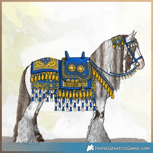 Horse Color:White Spotted Liver Red Roan Appaloosa 