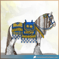 Horse Color:White Spotted Liver Red Roan Appaloosa 