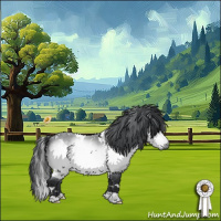 Horse Color:White Spotted Bay Chinchilla 