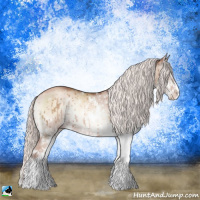 Horse Color:Gold Champagne Onyx Mushroom Sabino Rabicano Brindle