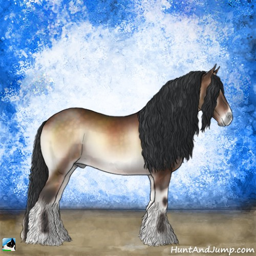 Horse Color:Bay Onyx Mushroom Sabino Rabicano 