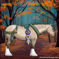 Horse Color:Gray Grullo Pearl Appaloosa