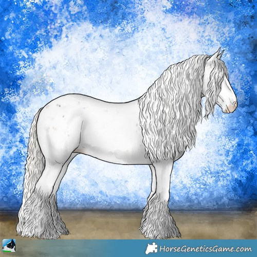 Horse Color:Liver Red Dun Onyx Mushroom Sabino Brindle 