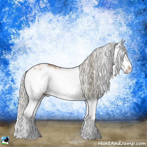 Horse Color:Gold Champagne Onyx Mushroom Sabino Splash Rabicano Brindle 