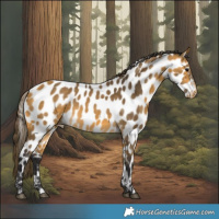 Horse Color:Buckskin Appaloosa