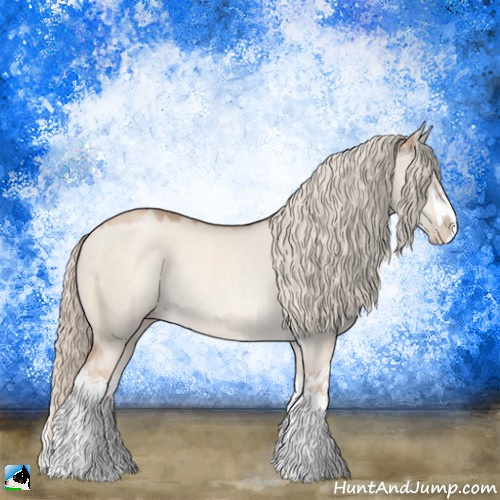 Horse Color:Gold Champagne Dun Mushroom Sabino Splash Rabicano 