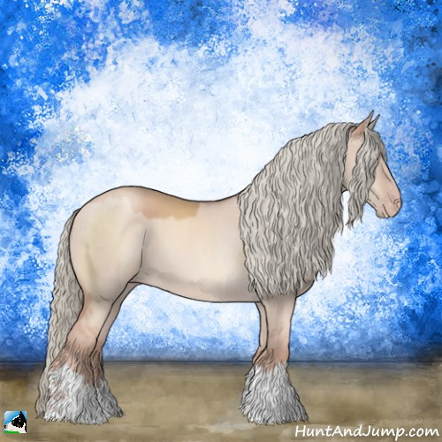 Horse Color:Gold Champagne Dun Mushroom 