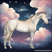 Horse Color:Gray White Spotted Silver Amber Champagne Pearl Dun Splash Tobiano Frame 
