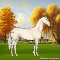 Horse Color:Silver Smoky Black Pearl 