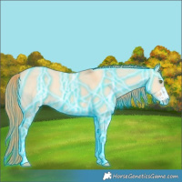Horse Color:Thunderstruck Gold Champagne Dun 