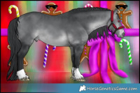 Horse Color:Brown Chinchilla 