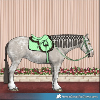 Horse Color:Classic Cream Champagne Ice 