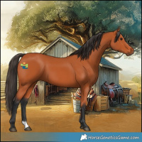 Horse Color:Bay 