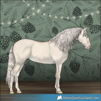 Horse Color:Cremello Dun 