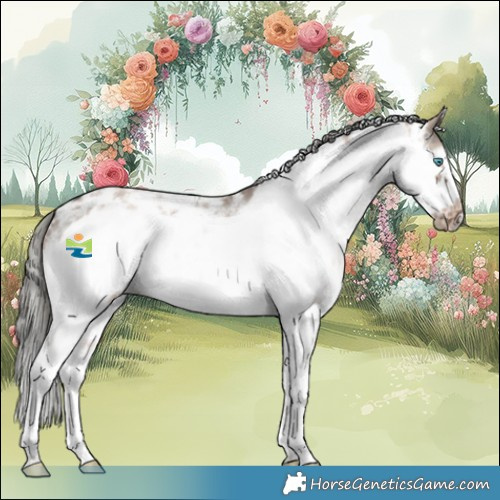 Horse Color:Liver Red Dun Mushroom Sabino Frame 