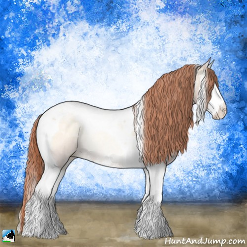 Horse Color:Classic Cream Champagne Ice Pearl Onyx Sabino Splash Tobiano Rabicano 
