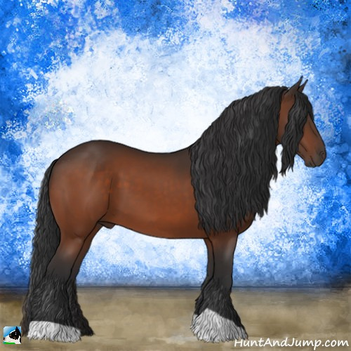 Horse Color:Brown 