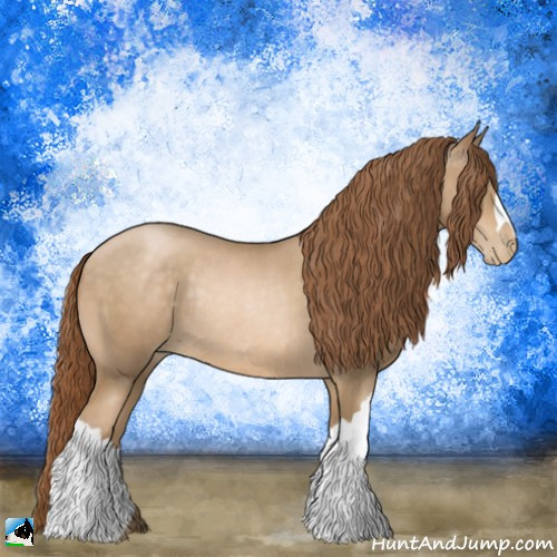 Horse Color:Smoky Black Pearl Rabicano 