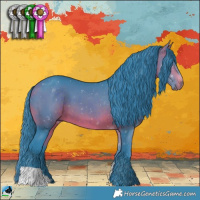 Horse Color:Watercolor Bay 