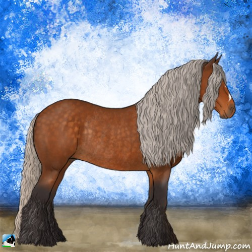 Horse Color:Silver Buckskin Rabicano 