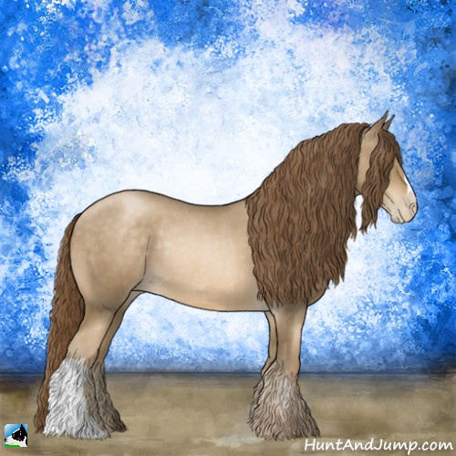 Horse Color:Smoky Black Pearl Mushroom Rabicano 