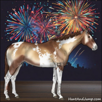 Horse Color:Red Onyx Tobiano 