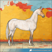 Horse Color:Silver Buckskin Roan 