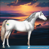 Horse Color:Gray Gold Champagne 