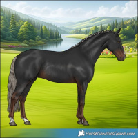 Horse Color:Liver Chestnut Rabicano 