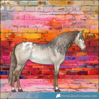 Horse Color:Gray Liver Red Dun Roan Blanket 