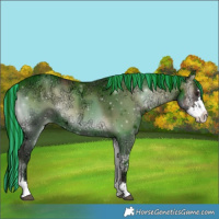 Horse Color:Painted Liver Red Onyx Ice Sabino 