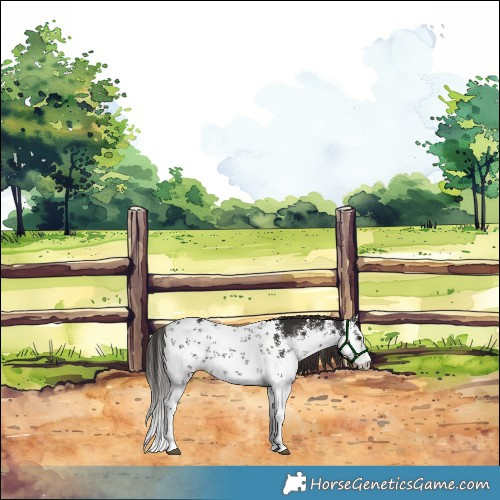 Horse Color:White Spotted Liver Chestnut Sabino 